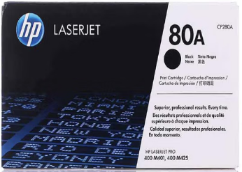 惠普（HP） 80A黑色原装硒鼓CF280A适用于hp400/401/400/425黑白打印机 惠普CF280A标准装硒鼓（2700页）